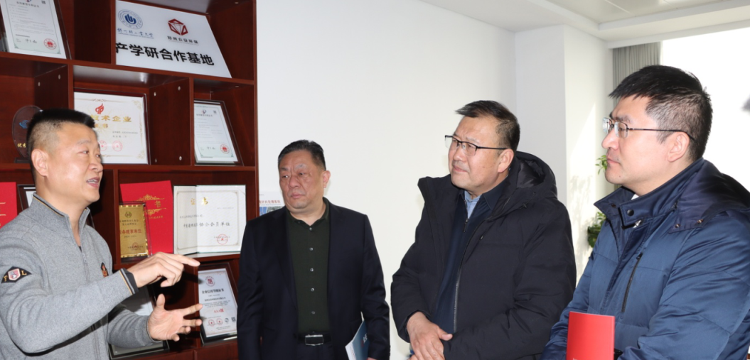 鄭州市發(fā)改委與高新區(qū)領(lǐng)導蒞臨眾安環(huán)保調(diào)研